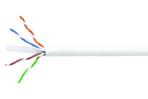 GigaSPEED XL® 1071E ETL Verified Category 6 U/UTP Cable, non-plenum, white jacket, 4 pair count, 1000 ft (3…