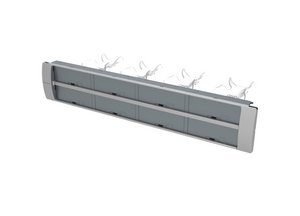 SYSTIMAX 360™ GigaSPEED X10D® and GigaSPEED XL® Unshielded Panel Kit, 1U, Silver