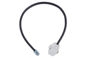 CommScope® Category 6A U/UTP Cord, Plenum , RJ45 to Ceiling connector, 1.5 ft, black