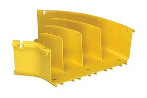 CommScope FiberGuide Raceway System FGS-MH4E-F: ELBOW,45 HORIZ,4X1