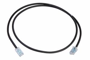 CommScope Mino6A Cat6A U/UTP Patch Cord Black