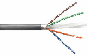 CommScope NetConnect CS41Z3 GRY C6A 4/24 U/UTP RL 3 — 305m Box