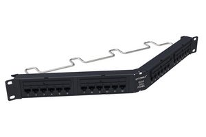 CommScope SYSTIMAX 1100 Patch Panel 1100 ANGLED GS3 PANEL - 24 POR