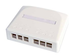 CommScope SYSTIMAX 6-Port Surface Mount Module Kit White