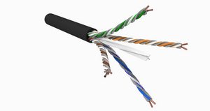 CommScope SYSTIMAX Fiber Cable — 760258481 1573A BLK  C6 4/21 U/UTP R1000
