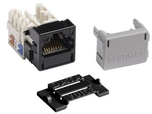 CommScope SYSTIMAX MGS400 Snap-In Module Outlet MGS400 BLACK OUTLET
