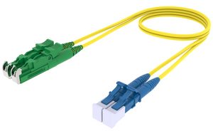 CommScope SYSTIMAX OM4 LC-LC LSZH LS Duplex Multimode Fiber Patch Cord