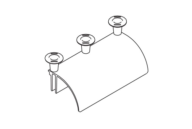 CPI Chatsworth Cable Runway Radius Drop, Stri