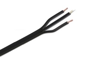 FiberREACH™ Powered Fiber Cable, OS2, 2 Fibers, Indoor/Outdoor, 16AWG Conductor, meter, feet.