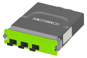 G2 ULL 2x3 Multimode OM5 WideBand Conversion Module, (2) MPO-12 unpinned ports rear, (3) MPO-8 pinned front