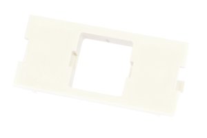 FP Type Single Port Adapter Housing, white