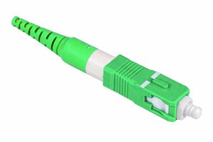 Qwik-Fuse Connector, SC, Singlemode-APC, Green, for 1.6/2.0 mm, 12 per pack