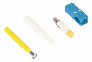 TeraSPEED® Pre-Radiused SC Connector for 1.6 mm Fiber Cordage, Simplex, Singlemode