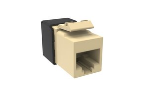 SL-Series Modular Jack, RJ45, Cat6A Unshielded, Ivory