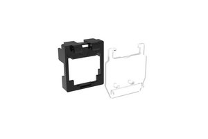 SLX Jack Color Cap with Dust Cover, Black (50 ea/pkg)