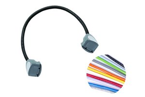 GigaSPEED X10D® VisiPatch® 360 to VisiPatch® 360 4-pair Solid Low Smoke Zero Halogen Patch Cord